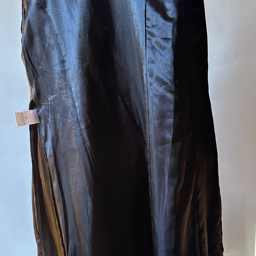 Forecaster of Boston Lambswool Black Belted Maxi Walker Coat Size 0 NWT - Picture 7 of 10